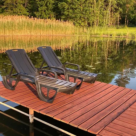 Hébergement de vacances Modern House - Bon Turystyczny,15 M Od Jeziora,ogrzewanie,wifi