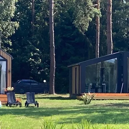 Сasa de vacaciones Mazury - Nowoczesna Stodola 15 M Od Jeziora,prywatna Plaza ,wifi