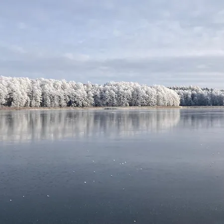 Modern House - Nowoczesna Stodola 15 M Od Jeziora,ogrzewanie,wifi Ferienhaus Makosieje