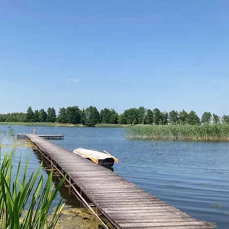 Ferienhaus Modern House - Nowoczesna Stodola 15 M Od Jeziora,ogrzewanie,wifi *