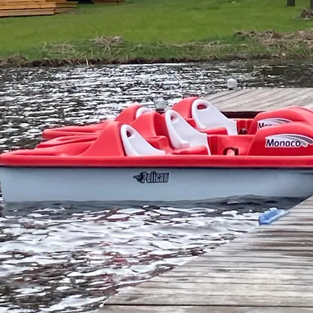 Modern House - Nowoczesna Stodola 15 M Od Jeziora,ogrzewanie,wifi Ferienhaus *