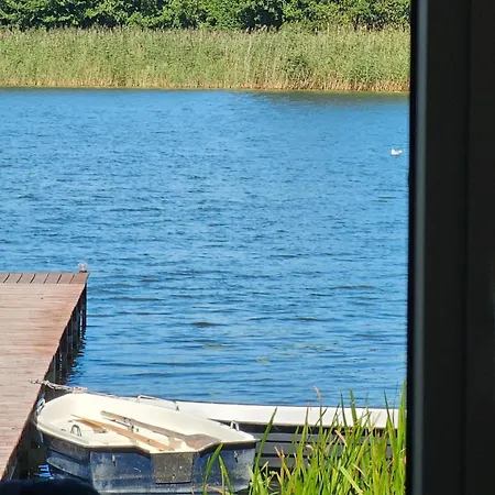 Сasa de vacaciones Mazury - Nowoczesna Stodola 15 M Od Jeziora,prywatna Plaza ,wifi