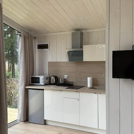 Сasa de vacaciones Mazury - Nowoczesna Stodola 15 M Od Jeziora,prywatna Plaza ,wifi *