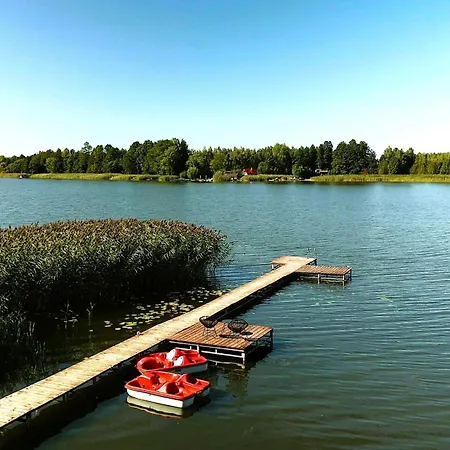 Сasa de vacaciones Mazury - Nowoczesna Stodola 15 M Od Jeziora,prywatna Plaza ,wifi