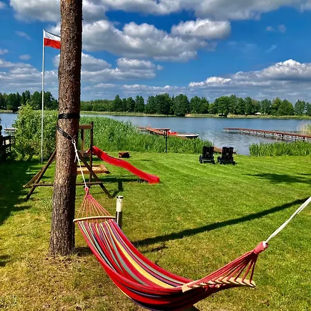Сasa de vacaciones Mazury - Nowoczesna Stodola 15 M Od Jeziora,prywatna Plaza ,wifi *