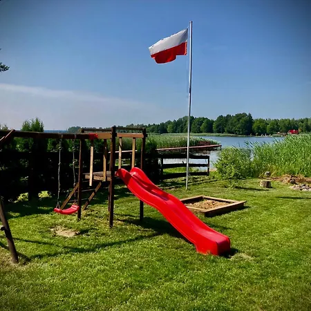 Сasa de vacaciones Mazury - Nowoczesna Stodola 15 M Od Jeziora,prywatna Plaza ,wifi *