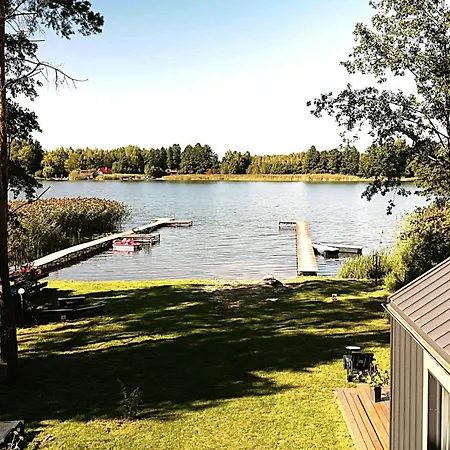 Mazury - Nowoczesna Stodola 15 M Od Jeziora,prywatna Plaza ,wifi