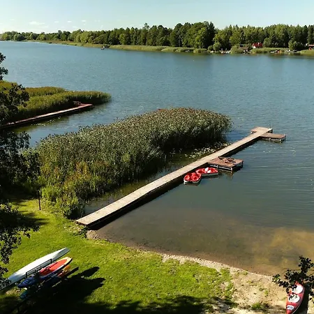 Сasa de vacaciones Mazury - Nowoczesna Stodola 15 M Od Jeziora,prywatna Plaza ,wifi Makosieje